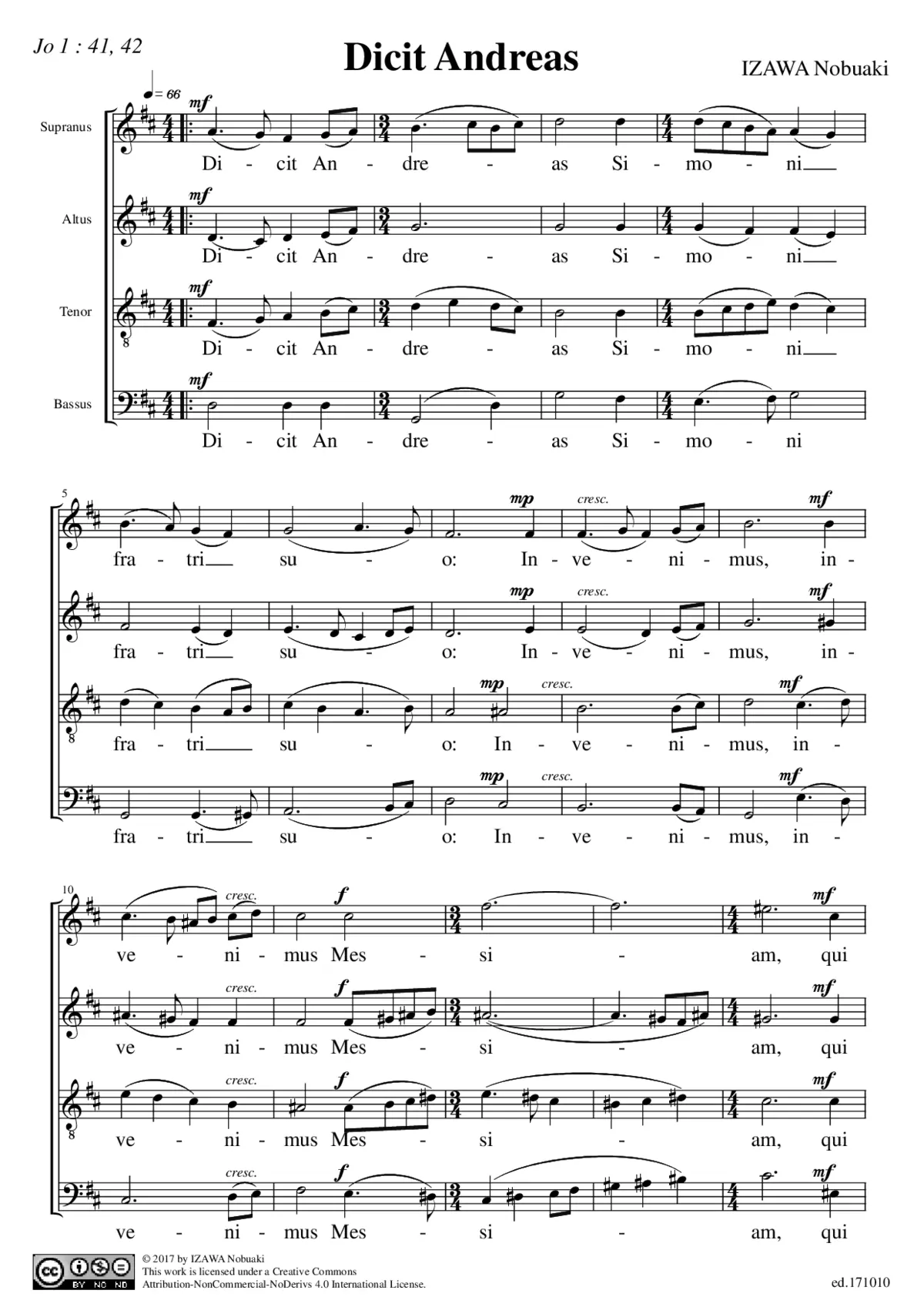 Dicit Andreas - Page 1
