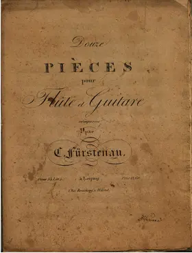 12 Pieces for Flute and Guitar