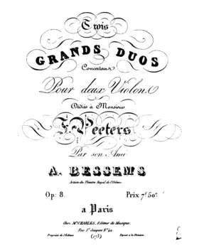 3 Grands duos concertants