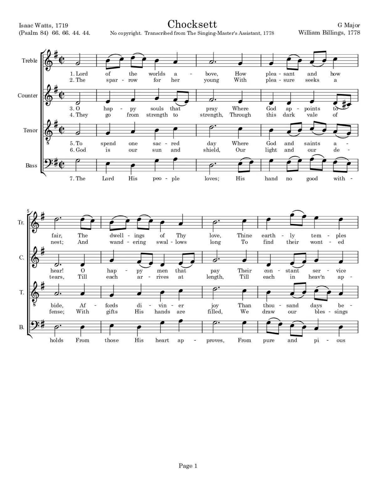 Chocksett - Page 1