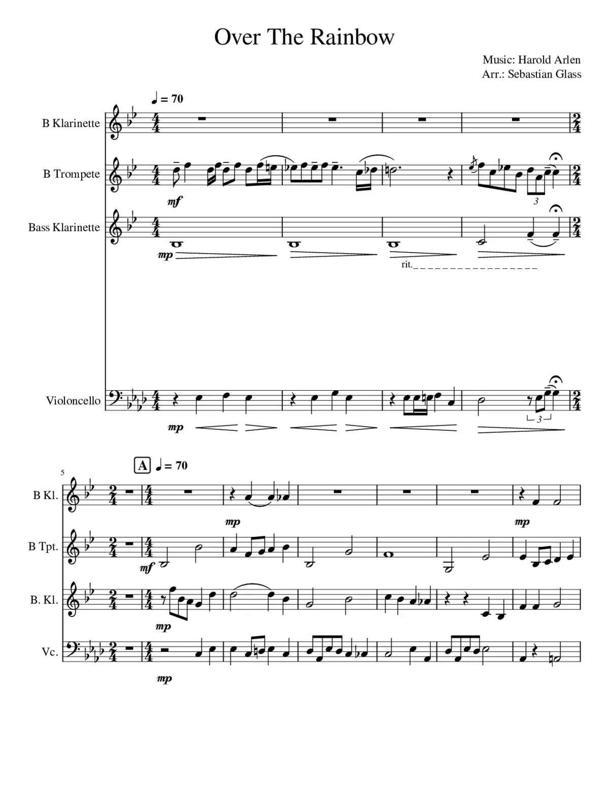 somewhere over the rainbow - Page 1