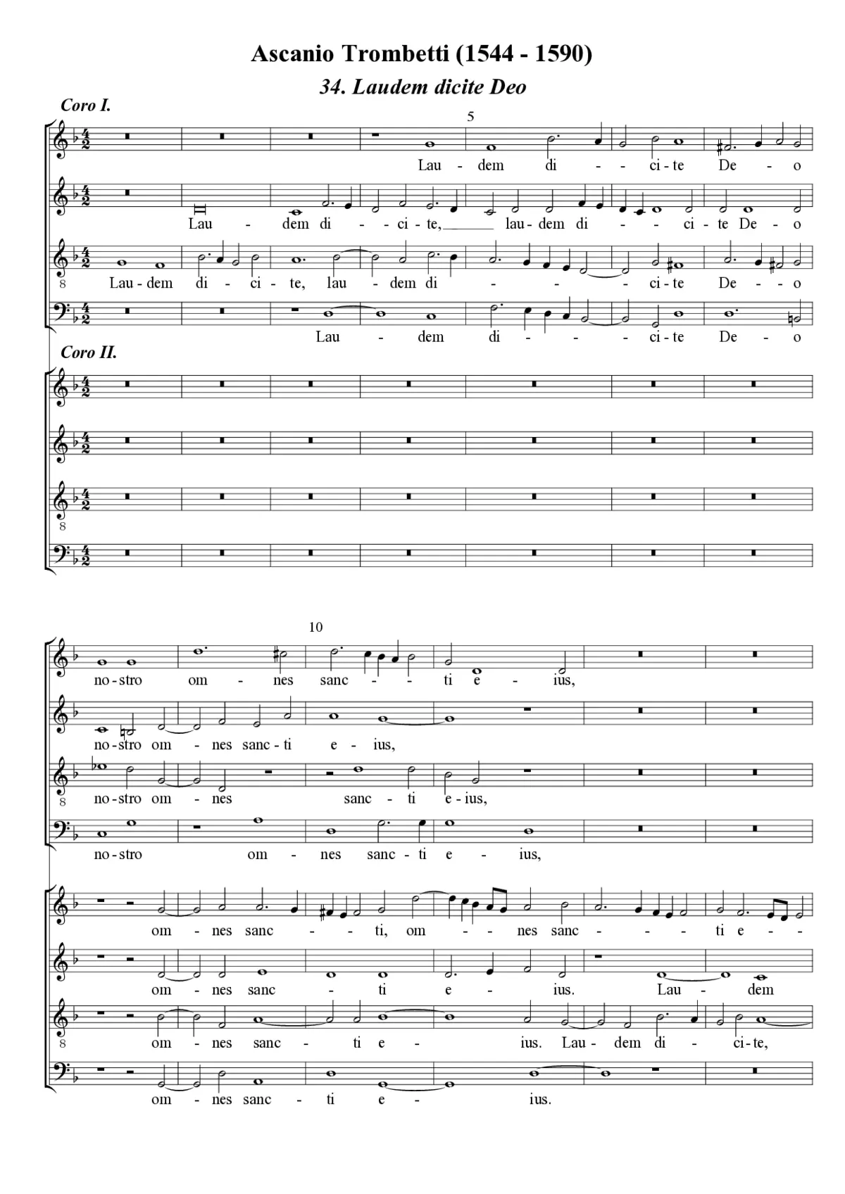 Laudem dicite Deo - Page 1