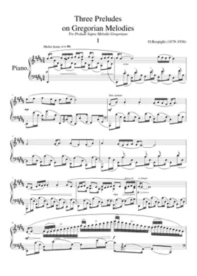 3 Preludes on Gregorian Melodies