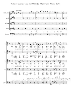 Awake my joy awake I say