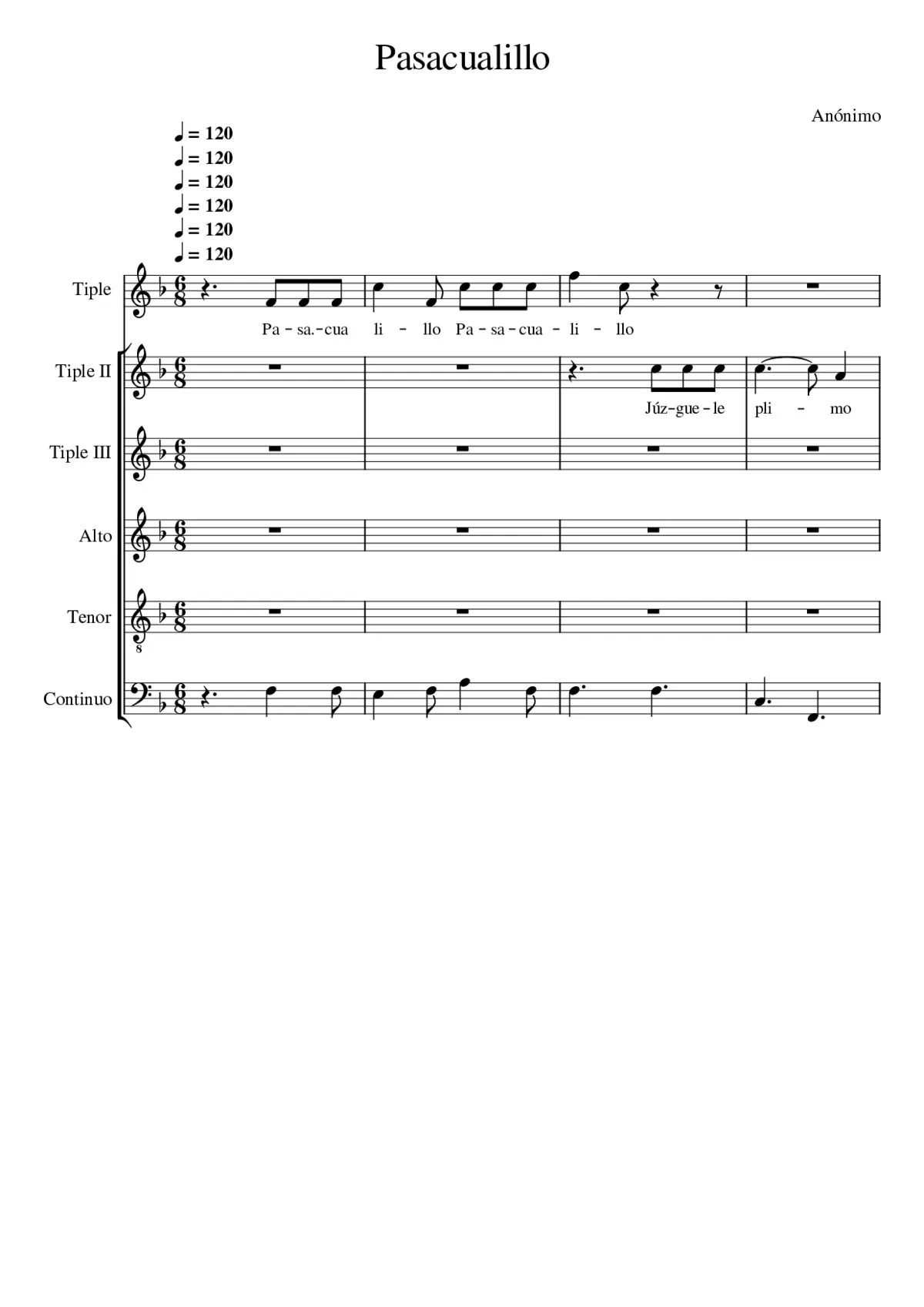 Pasacualillo - Page 1