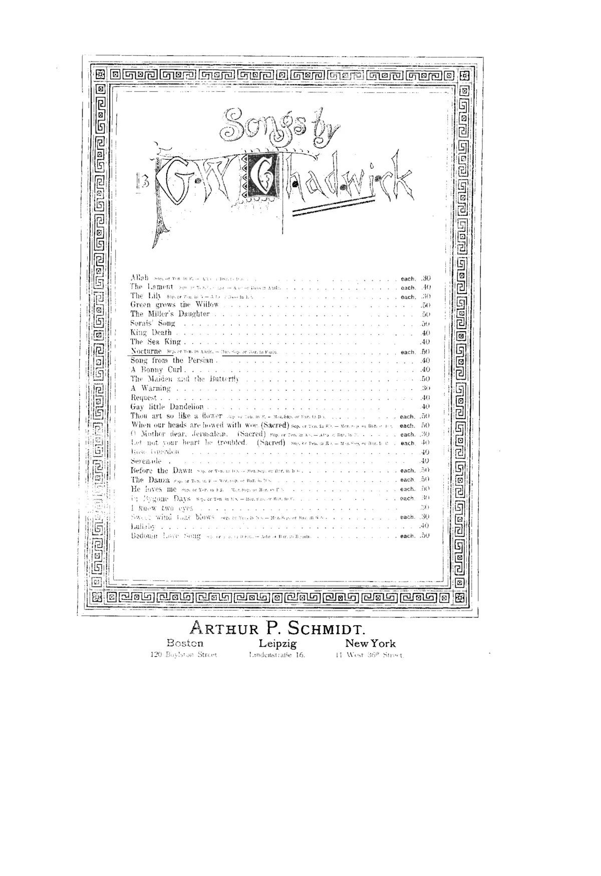 2 Songs - Page 1