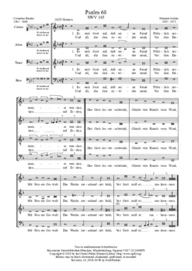 Es steh Gott auf, dass seine Feind, SWV 165