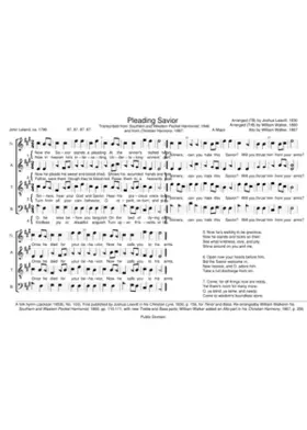 As I come O Savior pleading