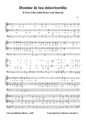 Domine in tua misericordia