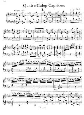 4 Galop-caprices