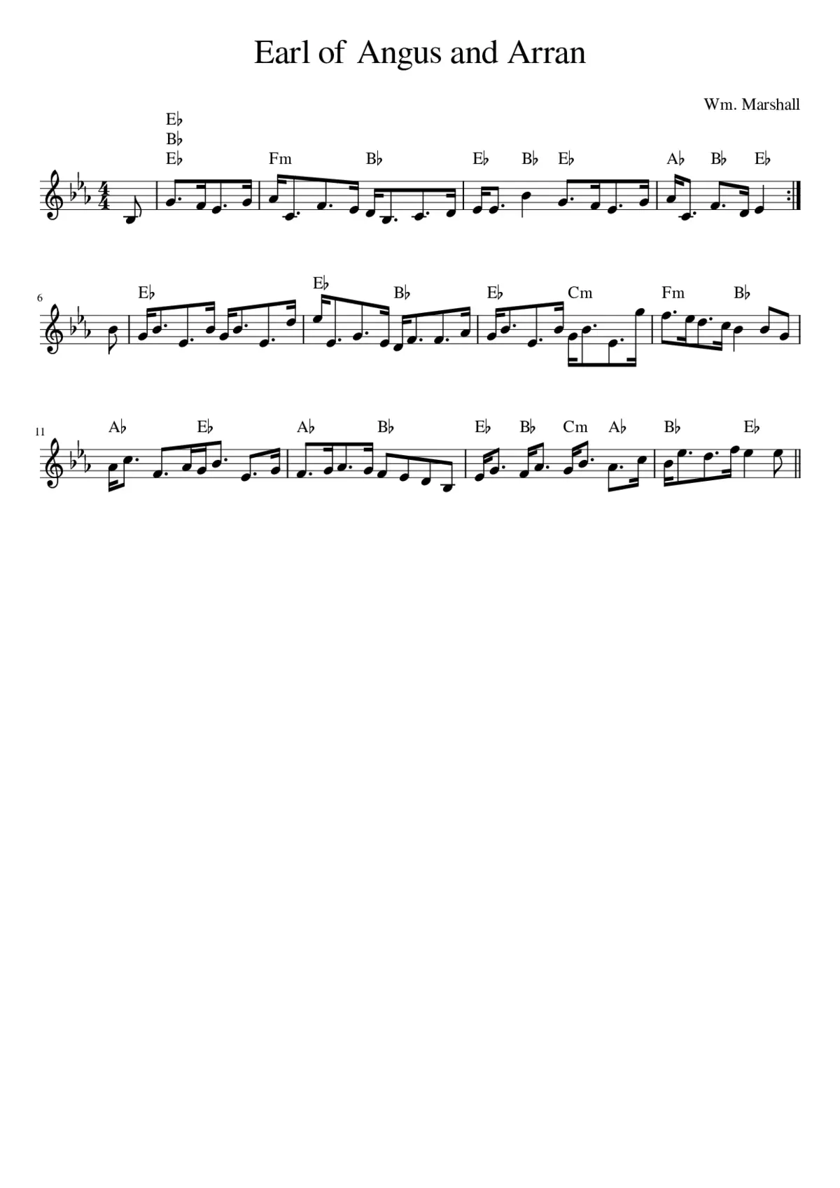 Earl of Angus and Arran - Page 1