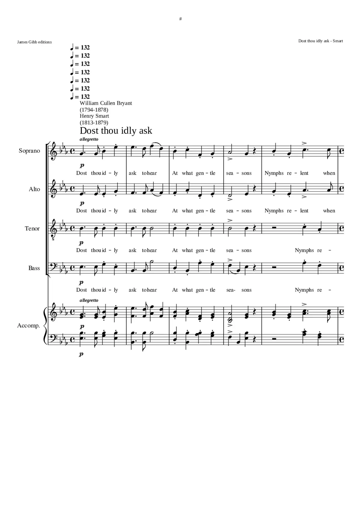 Dost thou idly ask? - Page 1