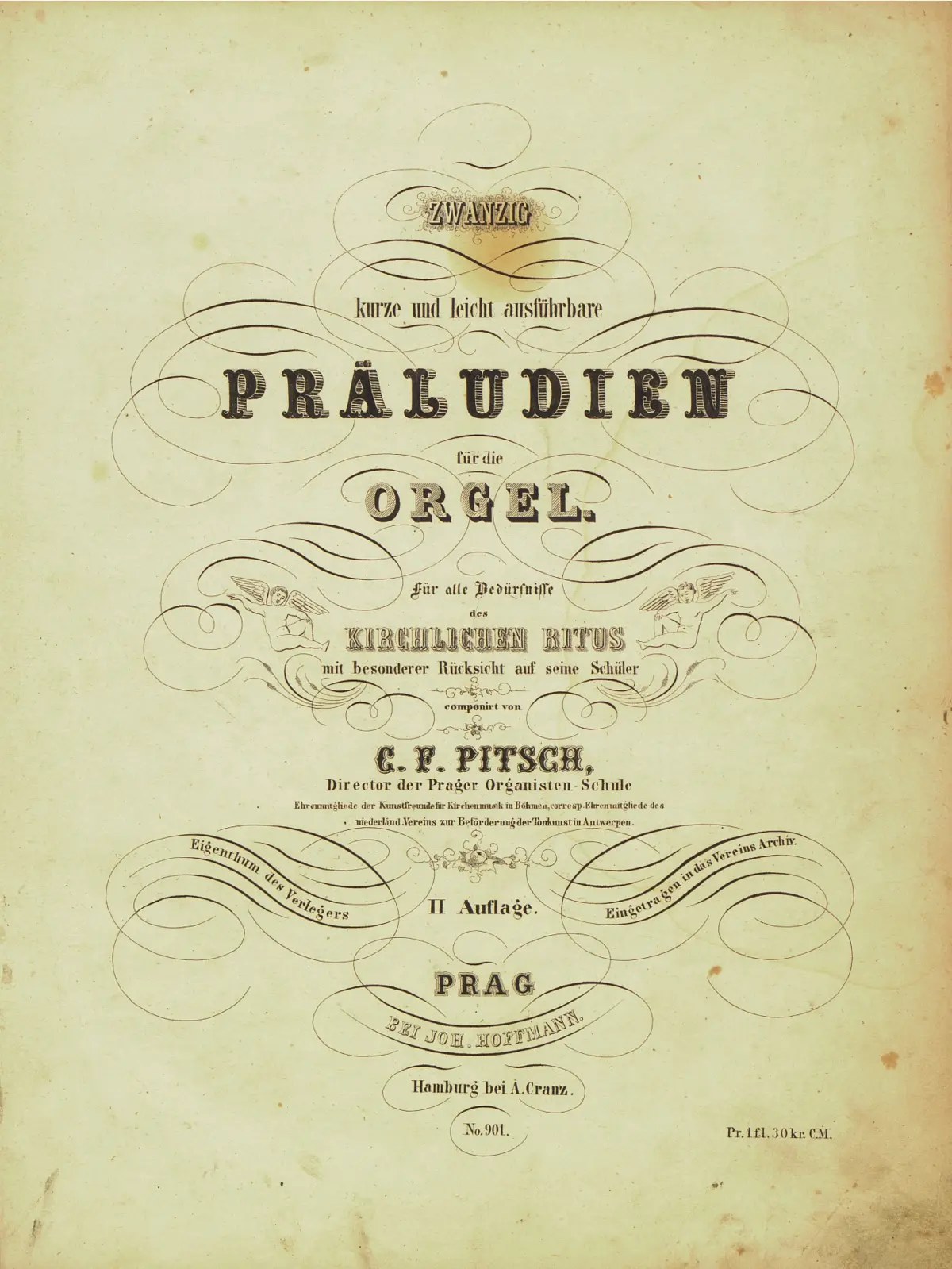 20 Kurze und leicht ausführbare Präludien - Page 1