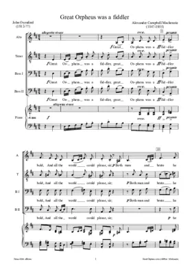 Great Orpheus was a fiddler