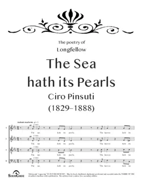 The sea hath its pearls