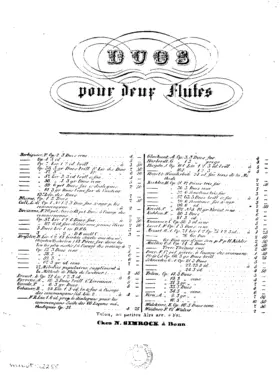 3 Brilliant Duos for 2 Flutes