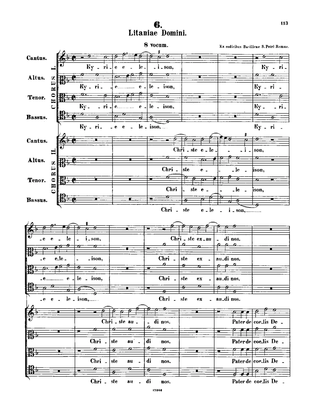 Litaniae Domini - Page 1