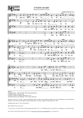 O God, be merciful
