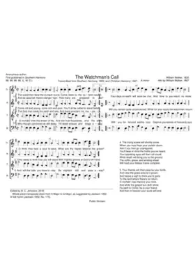 The Watchman's Call - William Walker