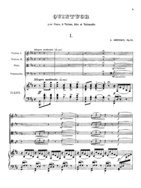 Piano Quintet