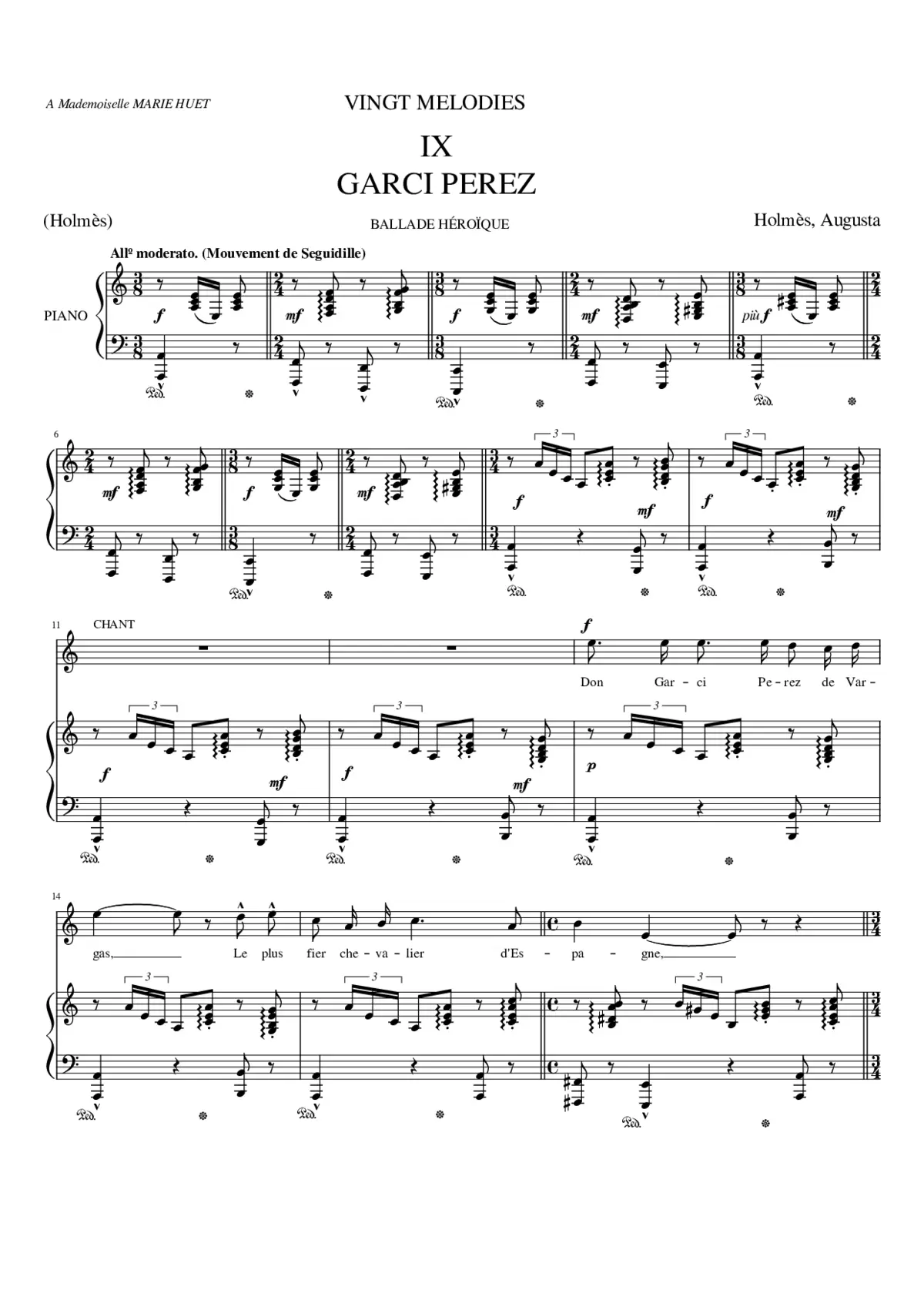 20 Mélodies - Page 1