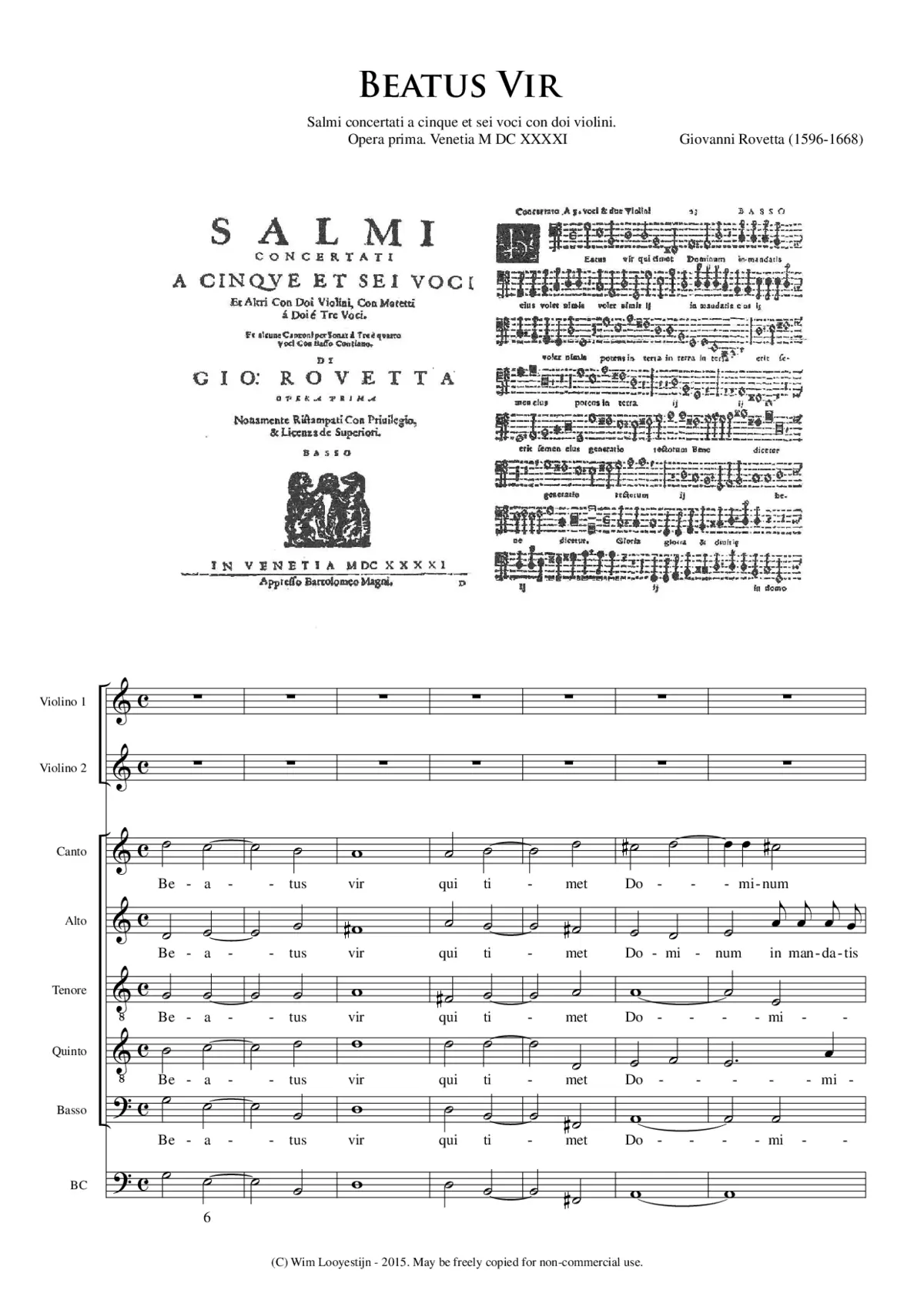 Beatus vir a 5 II - Page 1