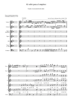 Al subir para el empíreo