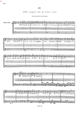 Nella stagion che di viole e rose