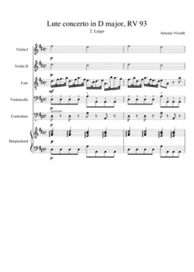 Chamber Concerto in D major RV 93