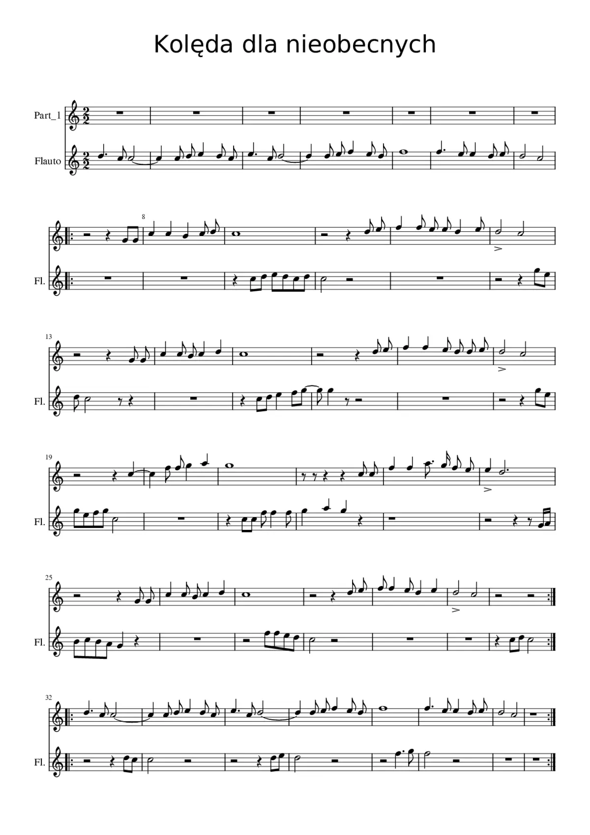 koleda dla nieobecnych - Page 1