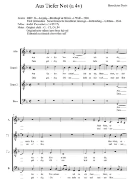 Aus tiefer Not a 4v