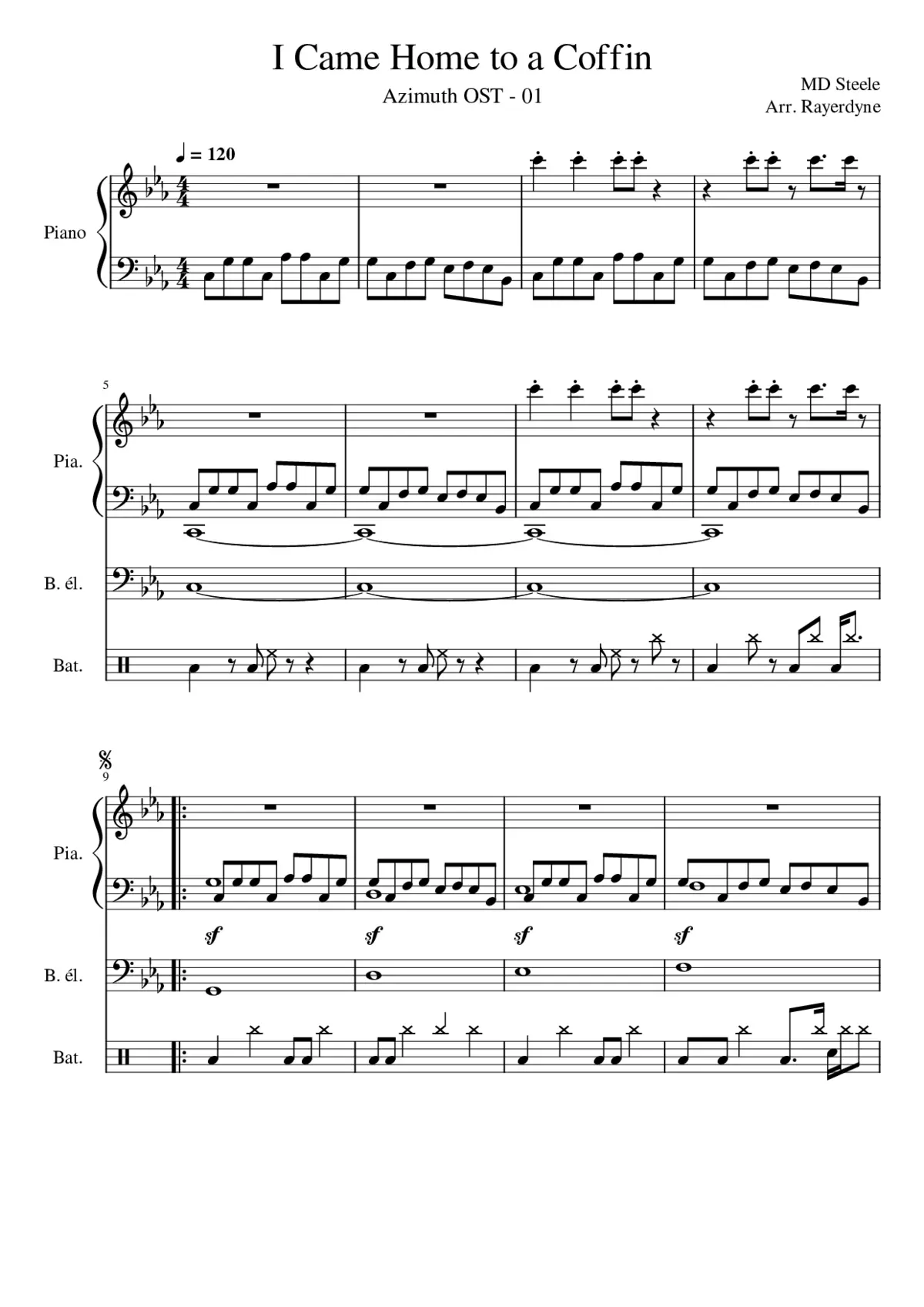 Azimuth Original Soundtrack - Page 1