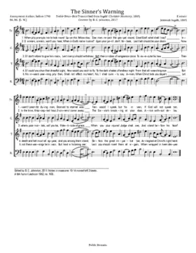 The Sinner's Warning