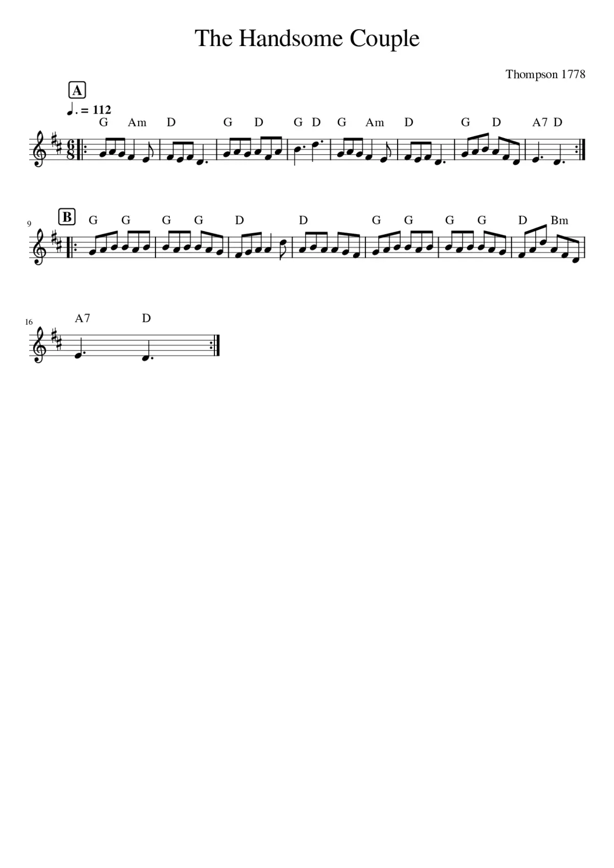 The Handsome Couple - Page 1