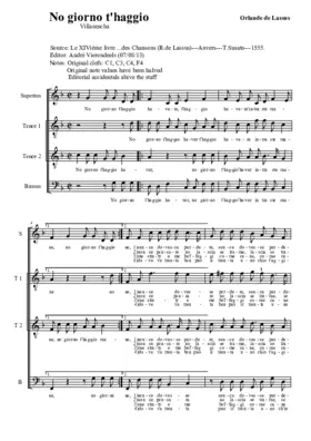 No giorno t'haggio