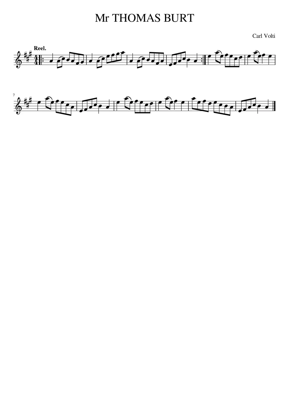 Mr THOMAS BURT - Page 1
