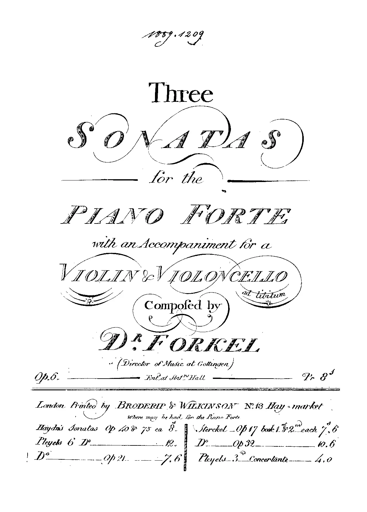 3 Piano Trios - Page 1