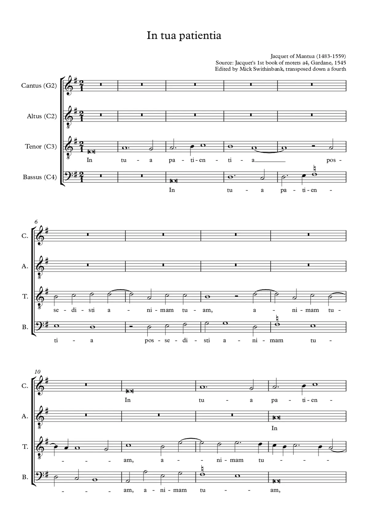 In tua patientia - Page 1