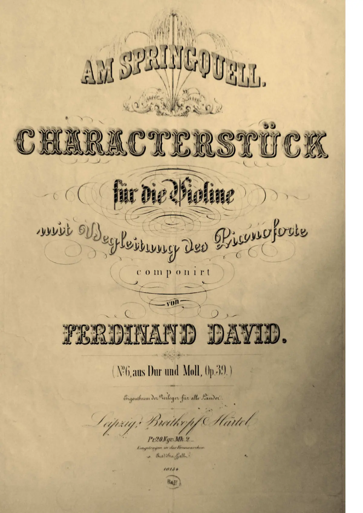 25 Etuden, Capricien und Charakterstucke - Page 1