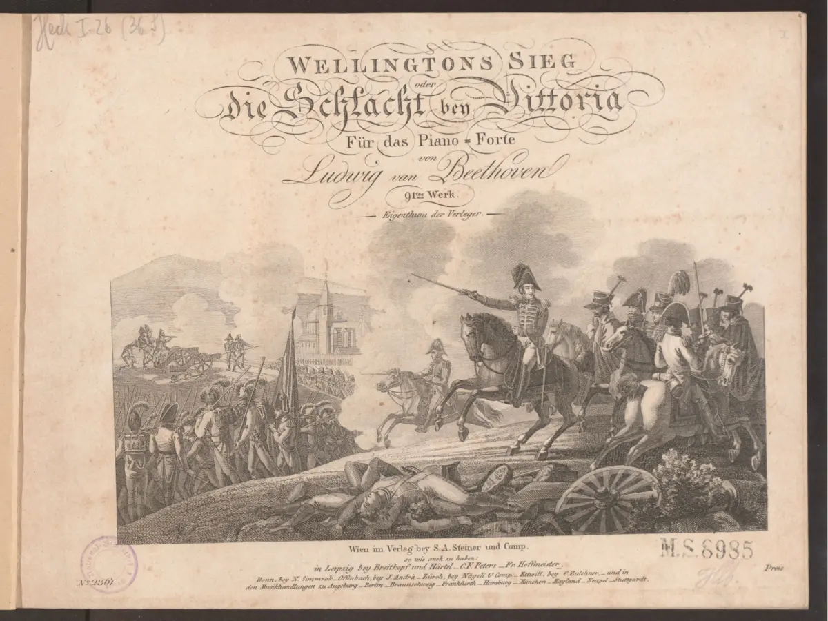 Wellingtons Sieg, oder Die Schlacht bei Vittoria - Page 1