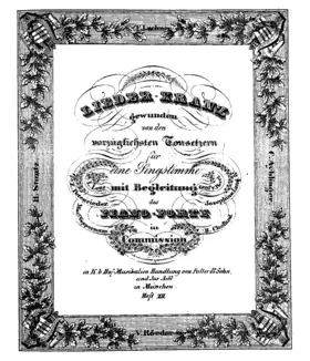 2 Lieder from 'Die Landparthie'