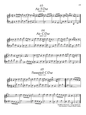 Passepied in C major