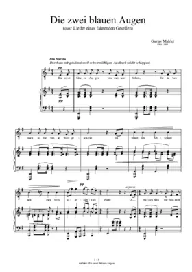 Die zwei blaue Augen