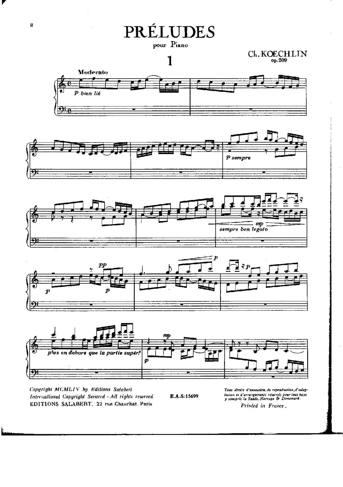 15 Preludes - Page 1