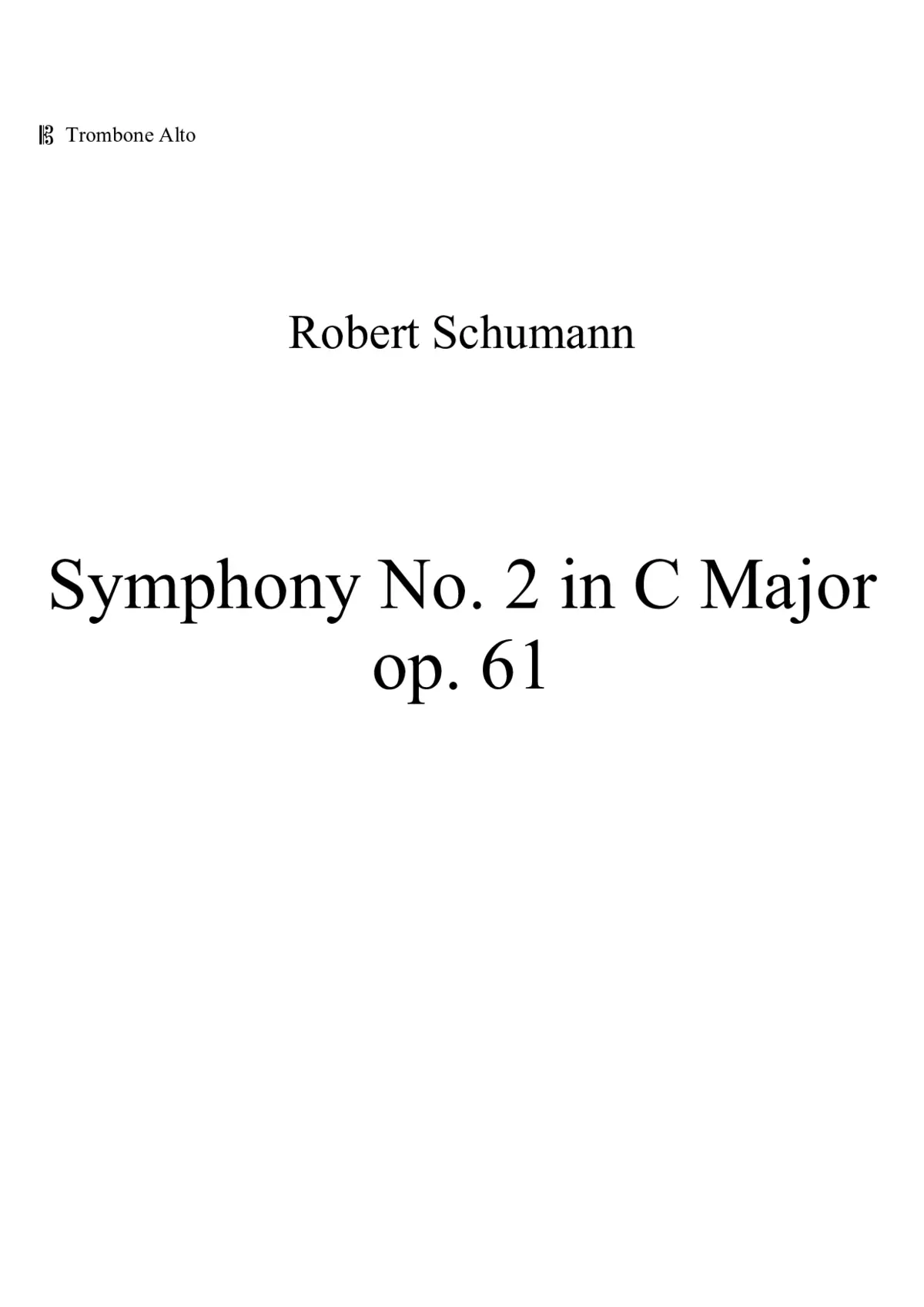 Symphony No.2 - Page 1