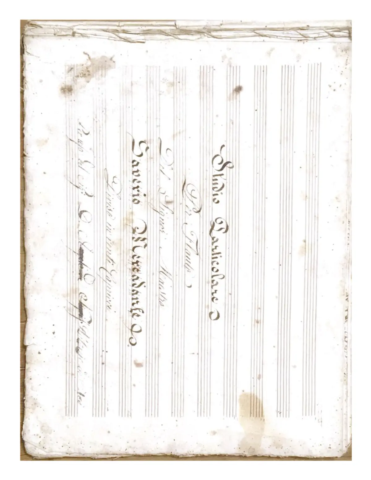 20 Caprices pour Flûte - Page 1