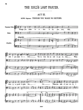 The Maid's Last Prayer