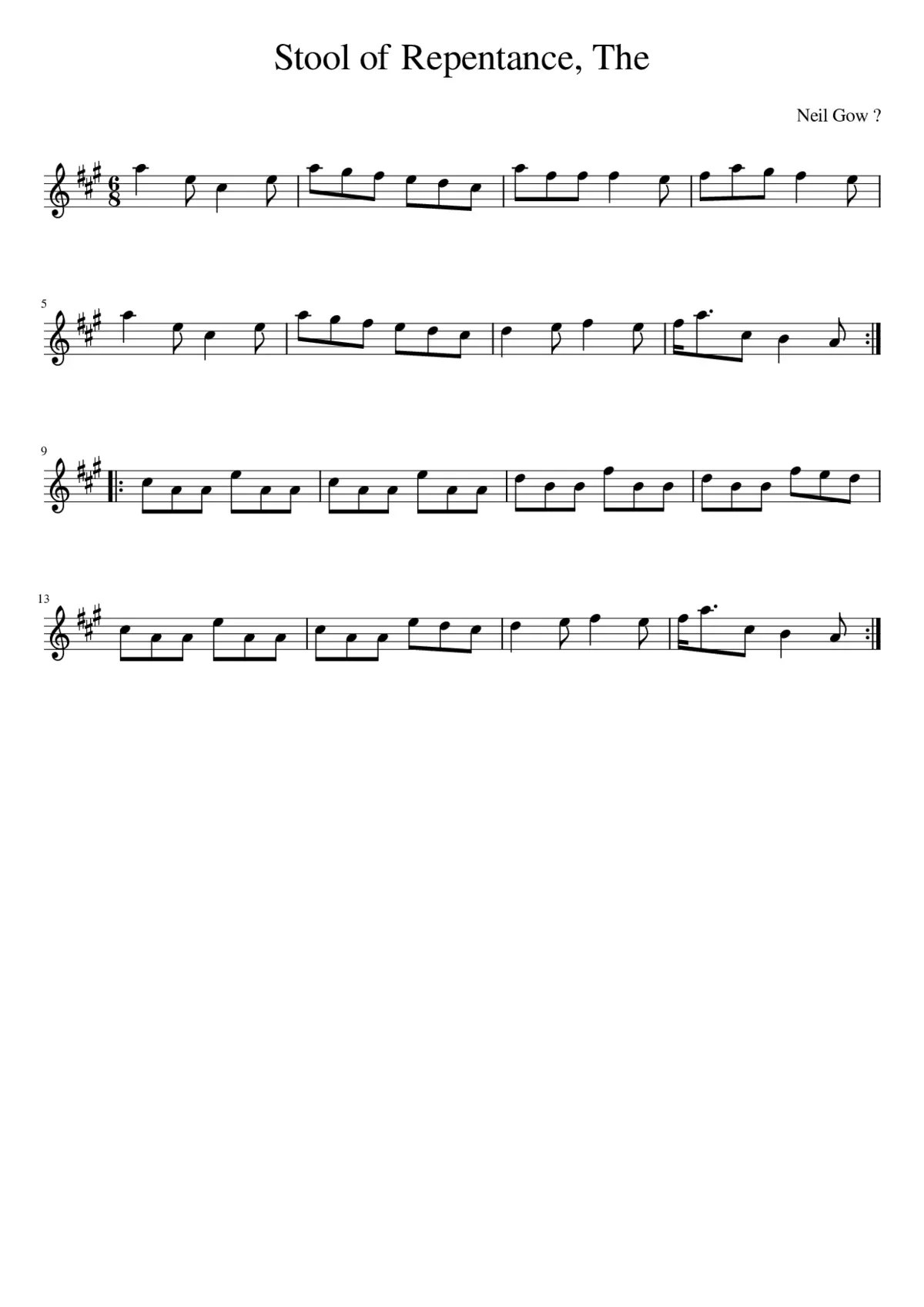 The Stool of Repentance - Page 1