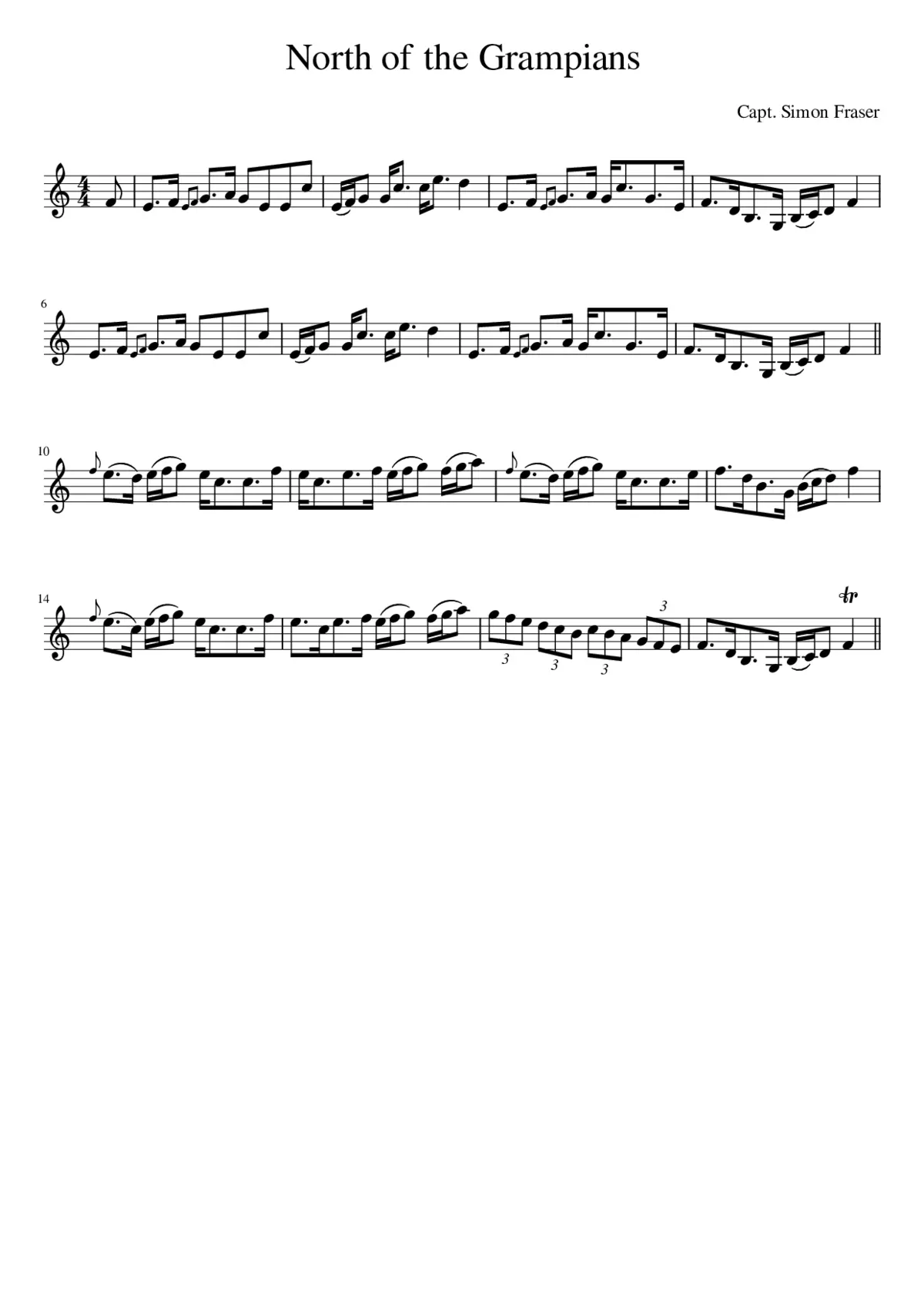 North of the Grampians - Page 1