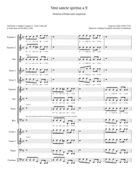 Veni sancte spiritus